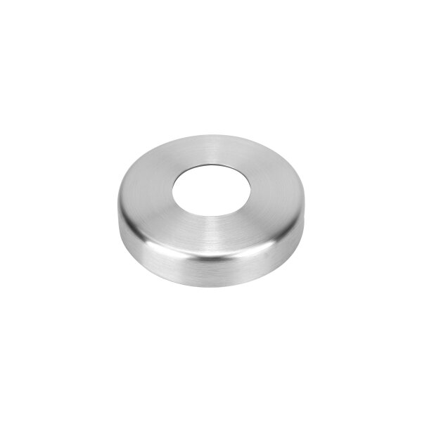 Abdeckrosette | Ø 105 x 22 mm | Mittelloch für Rohr Ø 42,4 mm | V4A