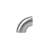 Rohrbogen | 90 Grad | Ø 42,4 x 2 mm | R=48 mm | V4A