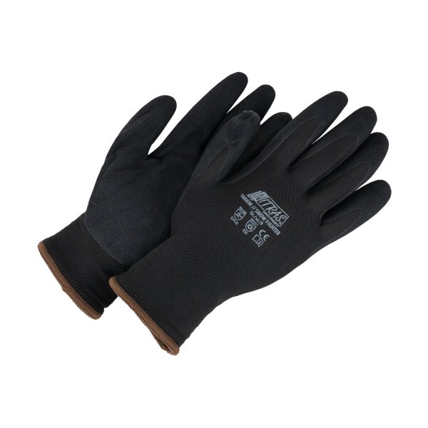 Winter Nylon Arbeitshandschuh mit PU-Beschichtung