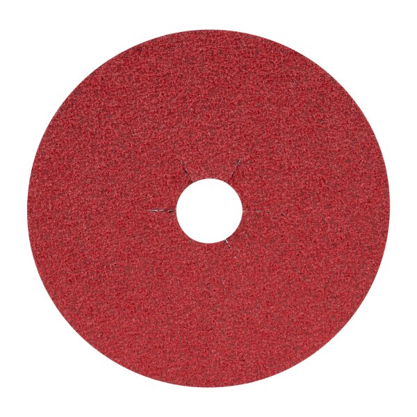 Schleiffiberscheibe 125 x 22 mm - Korn 40 - Keramik