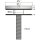 Point Fixing | flat | Ø 52 mm | without base | stainless steel