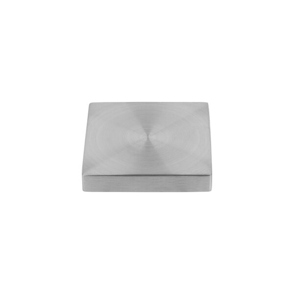 Abdeckplatte | 60 x 60 | für Punkthalter Ø 52 mm | Edelstahl