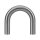 Rohrbogen | 180 Grad | Ø 42,4 x 2 mm | R=100 mm | Edelstahl