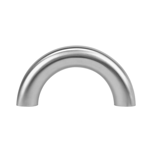 Rohrbogen | 180 Grad | Ø 42,4 x 2 mm | R=92,5 mm | Edelstahl
