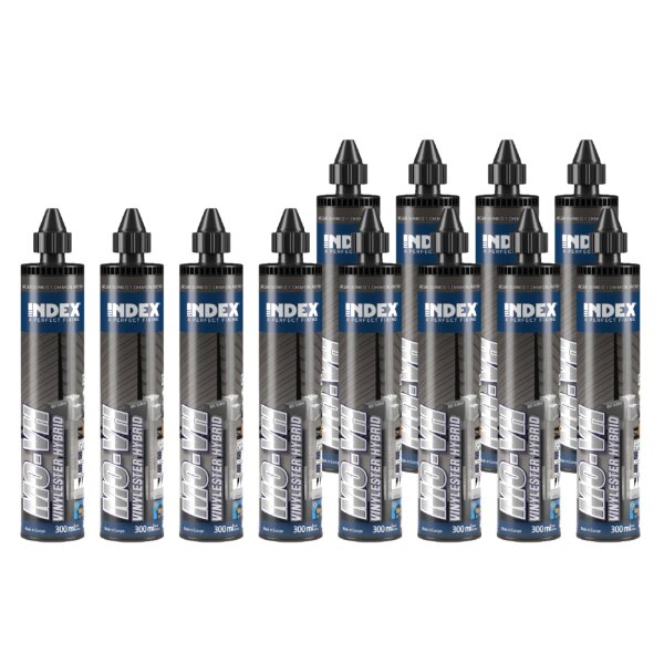 12 x Injektionsmörtel MO-VH | 300 ml | styrolfrei