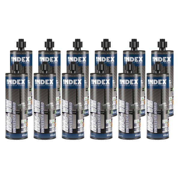 12 x Injektionsmörtel Index MO-VH 410 ml