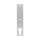 Drückerschild | eckig | 32 x 156 x 6 mm | BLIND | Schraubenabstand: 67 mm | Aluminium