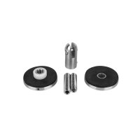 Punkthalter | gewölbt | Ø 52 mm | mit...