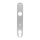 Drückerschild | rund | 32 x 180 x 6 mm | Entfernung: 92 mm | Schraubenabstand: 105 mm | Aluminium