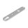 Drückerschild | rund | 32 x 180 x 6 mm | Entfernung: 92 mm | Schraubenabstand: 105 mm | Aluminium