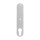 Drückerschild | rund | 32 x 156 x 6 mm | BLIND | Schraubenabstand: 67 mm | Aluminium
