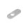 Drückerschild | rund | 32 x 85 x 6 mm | Schraubenabstand: 67 mm | Aluminium