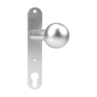 Knauf | Ø 50 mm | fest | mit Drückerschild...