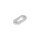 Profilzylinderrosette | rund | 32 x 68 x 6 mm | Schraubenabstand: 50 mm | Aluminium