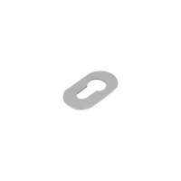 Kleberosette | rund | 32 x 60 x 2 mm | Aluminium
