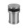 Punkthalter | flach | Ø 52 mm | mit Wandkonsole | Unterteil 50 - 52 mm | Edelstahl