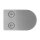 Glasklemme | Modell 25 | 45 x 63 x 32 mm | mit AbZ | Flachanschluss | 4,50 - 5,00 mm | Edelstahl