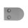 Glasklemme | Modell 55 | 45 x 63 x 31 mm | mit AbZ | für Rohr Ø 42,4 mm | 12,76 mm | Edelstahleffekt