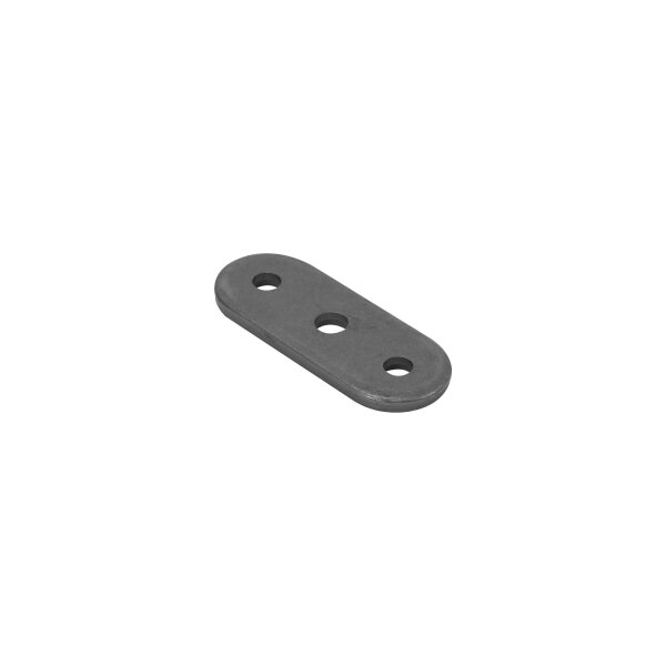 Rohranschlussplatte | 25 x 63 | Flachanschluss | Stahl
