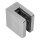 Glasklemme | Modell 40 | 48 x 48 x 30 mm | mit AbZ | Flachanschluss | 9,52 mm | Edelstahl