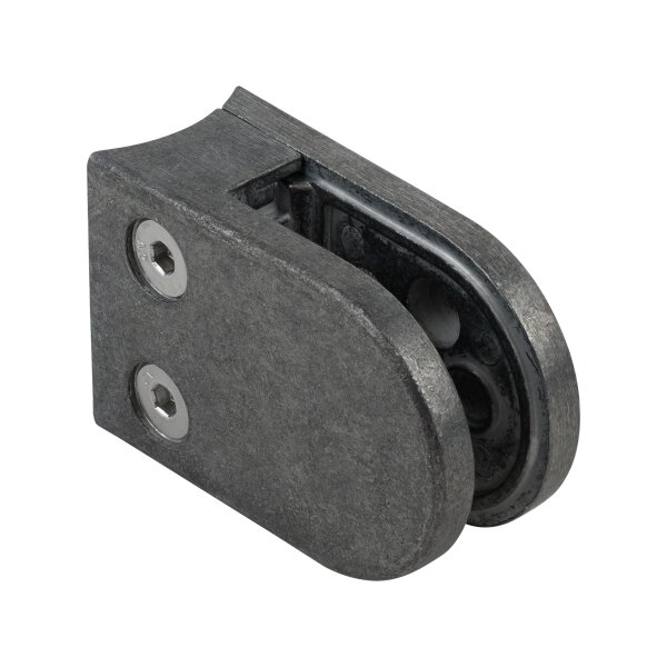 Glasklemme | Modell 22 | 45 x 63 x 30 mm | für Rohr Ø 42,4 mm | 4,50 - 5,00 mm | Zinkdruckguss