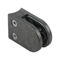 Glasklemme | Modell 22 | 45 x 63 x 30 mm | für Rohr Ø 42,4 mm | 4,50 - 5,00 mm | Zinkdruckguss