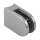 Glasklemme | Modell 22 | 45 x 63 x 30 mm | für Rohr Ø 42,4 mm | 1,50 - 2,00 mm | Edelstahleffekt