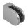 Glasklemme | Modell 22 | 45 x 63 x 30 mm | Flachanschluss | 10,00 mm | Edelstahleffekt