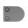 Glasklemme | Modell 22 | 45 x 63 x 30 mm | Flachanschluss | 10,00 mm | Edelstahleffekt