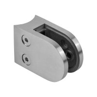 Glasklemme | Modell 55 | 45 x 63 x 31 mm | mit AbZ | für Rohr Ø 42,4 mm | 8,00 mm | V4A