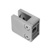 Glass Clamp | Model 48 | 27 x 32 x 18 mm | Flat Connector...