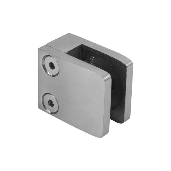Glasklemme | Modell 48 | 27 x 32 x 18 mm | Flachanschluss | 4,00 mm | Edelstahl
