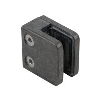 Glasklemme | Modell 21 | 45 x 45 x 30 mm | Flachanschluss | 10,00 mm | Zinkdruckguss