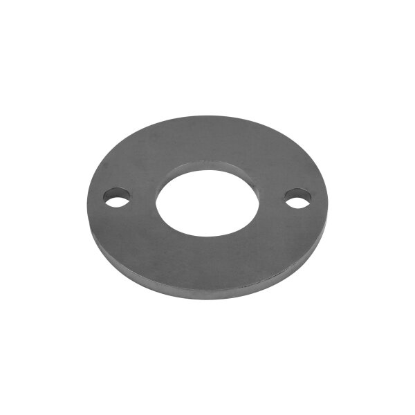Ronde | Ø 100 x 6 mm | 2 x gelocht (Ø 11 mm) + Mittelloch (Ø 43 mm) | Stahl