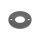 Ronde | Ø 100 x 6 mm | 2 x gelocht (Ø 11 mm) + Mittelloch (Ø 43 mm) | Stahl