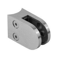 Glasklemme | Modell 50 | 41 x 58 x 30 mm | mit AbZ | für Rohr Ø 33,7 mm | 10,00 mm | Edelstahl
