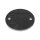 Ronde | Ø 150 x 10 mm | 2 x gelocht (Ø 16 mm) | Stahl