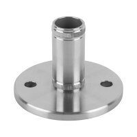 Bodenplatte | Ø 100 x 8 mm | mit Stutzen für...