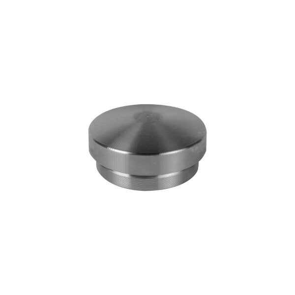 Stopfen | gewölbt | für Rohr Ø 42,4 x 3,2 mm | Stahl