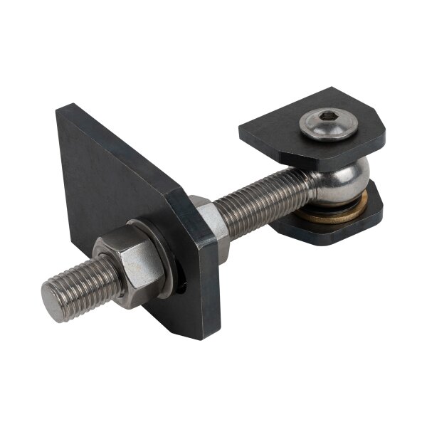 Gate Hinge | M16 | with Tab | Stainless Steel Components | Steel