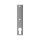 Drückerschild | eckig | 32 x 156 x 10 mm | BLIND | Schraubenabstand: 67 mm | Aluminium