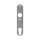 Drückerschild | rund | 32 x 156 x 10 mm | Entfernung: 72 mm | Schraubenabstand: 67 mm | Aluminium