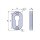 Profilzylinderrosette | rund | 32 x 58 x 10 mm | Schraubenabstand: 46 mm | Aluminium