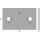 Ankerplatte | 140 x 90 x 8 mm | 2 x gelocht (14 x 16 mm) | Stahl