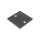 Ankerplatte | 100 x 100 x 8 mm | 2 x gelocht (14 x 16 mm) | Stahl