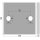 Ankerplatte | 100 x 100 x 8 mm | 2 x gelocht (14 x 16 mm) | Stahl