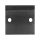 Ankerplatte | 120 x 120 x 8 mm | 2 x gelocht (14 x 16 mm) | Stahl