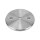 Ronde | Ø 150 x 10 mm | 2 x gelocht (Ø 13 mm) + Mittelloch (Ø 10,5 mm) | Kante gefast | Edelstahl