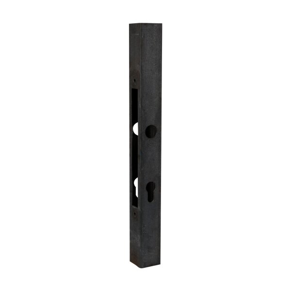 Konstruktionsrohr | 40 x 40 x 2 mm | vorgerichtet für Rohrrahmenschloss 43154 | Stahl