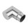 Abschlussecke | kurz | für Rohr Ø 42.4 x 2 mm | geschlossen | Edelstahl